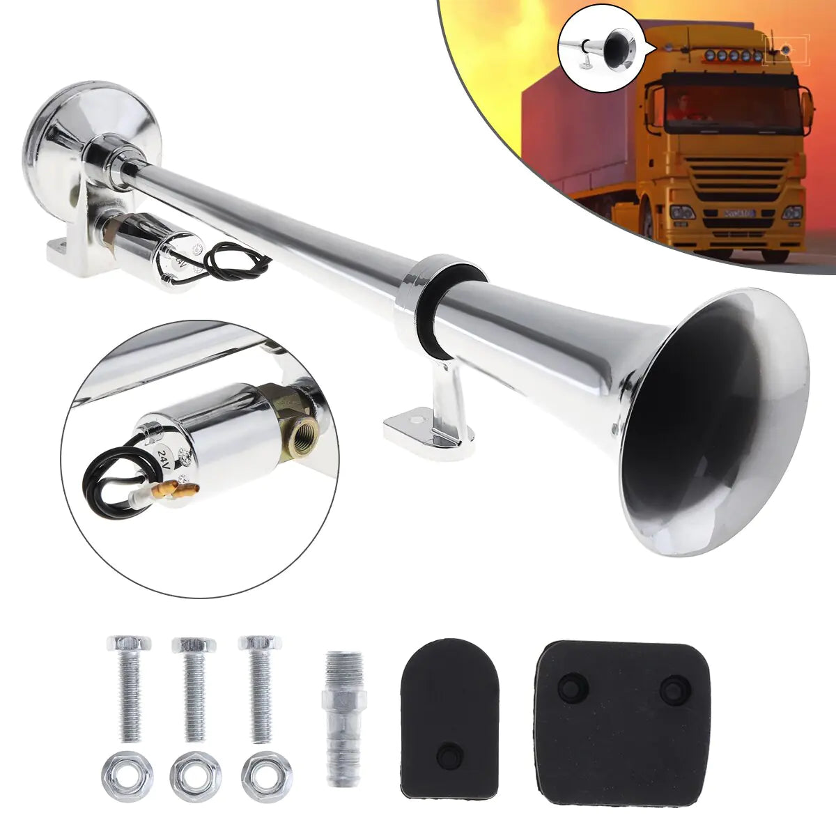 17 Inch 150dB Super Loud Air Horn